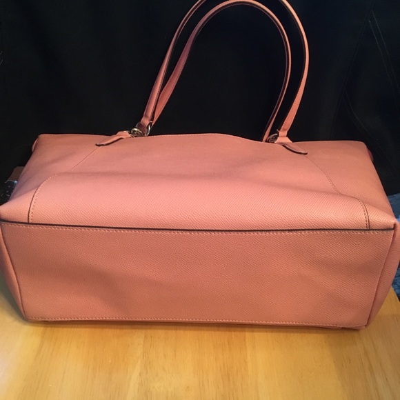 Coach Ava crossgrain leather shoulder petal pink - Picture 6 of 7